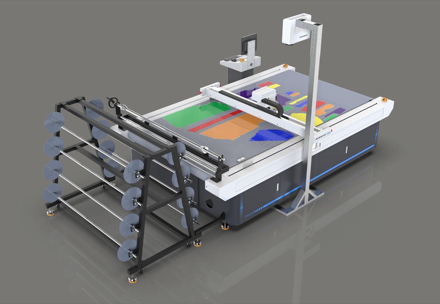 Footwear cutting station